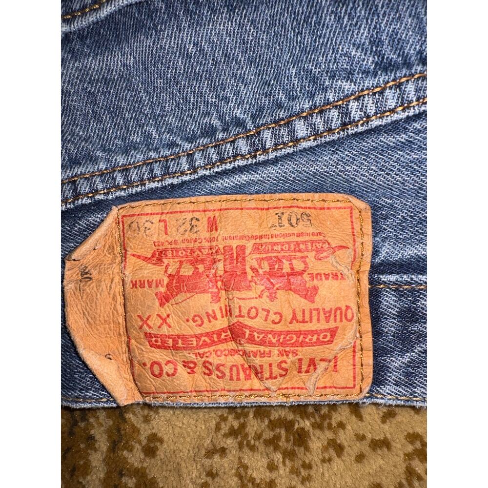 Vintage Levi’s 501 Distressed Ripped Jeans – Made in USA